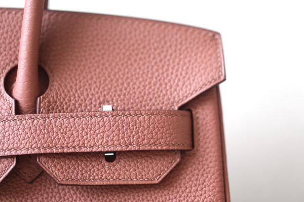 Birkin 30 Togo Sienne(4E) Palladium Hardware - Image 4