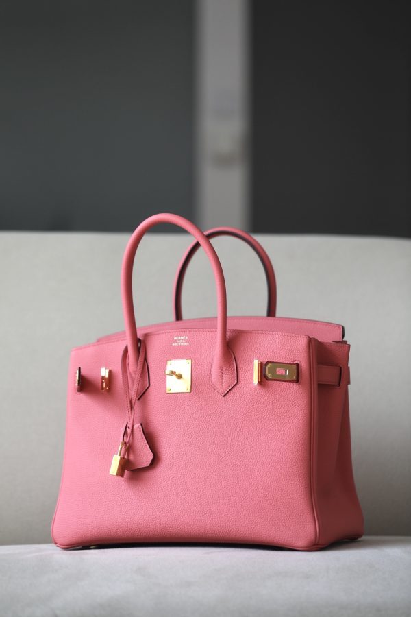 Birkin 30 Togo Rose Lipstick(U5) Gold Hardware - Image 9