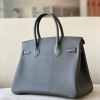 Birkin 30 Togo Vert Gris(C6) Gold Hardware - Image 2