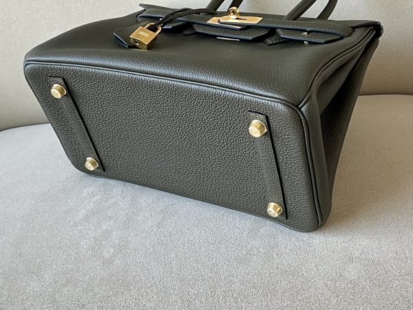 Birkin 30 Togo Vert Gris(C6) Gold Hardware - Image 7