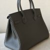 Birkin 30 Togo Vert Gris(C6) Gold Hardware - Image 6