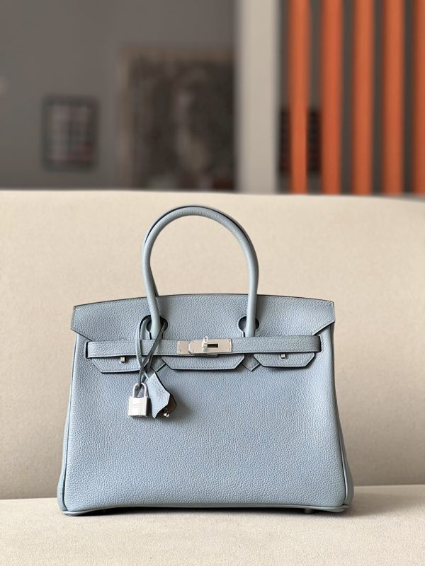 Birkin 30 Togo Beige De Weimar (D0) Palladium Hardware