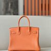 Birkin 30 Togo Orange(93) Palladium Hardware - Image 2