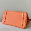 Birkin 30 Togo Orange(93) Palladium Hardware - Image 3