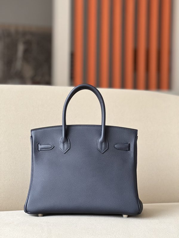 Birkin 30 Togo Bleu Nuit (2Z) Gold Hardware - Image 9