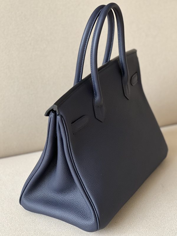 Birkin 30 Togo Bleu Nuit (2Z) Gold Hardware - Image 7