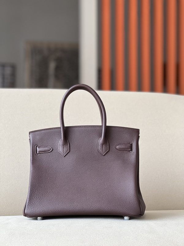 Birkin 30 Togo Rouge Selliert (0G) Palladium Hardware - Image 9