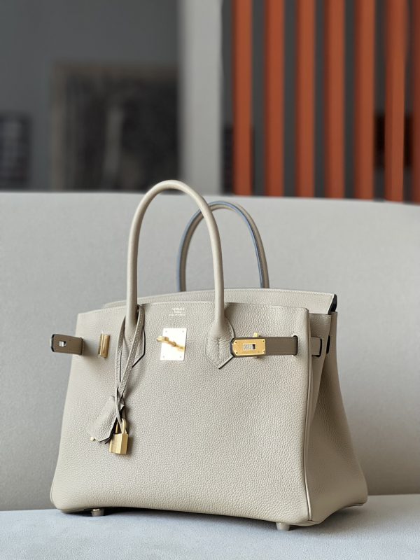 Birkin 30 Togo Trench(S2) Gold Hardware - Image 9