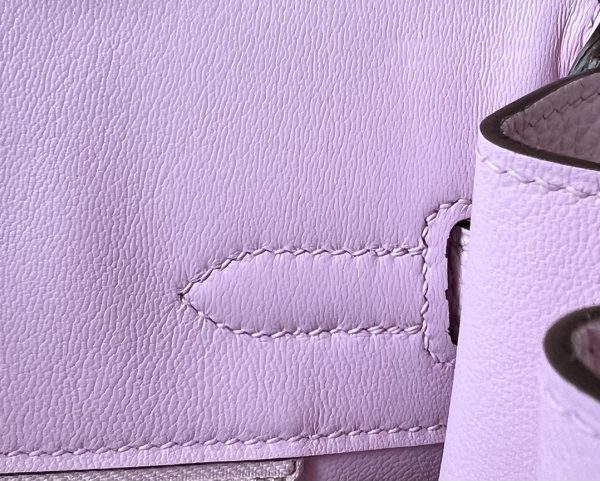Birkin 30 Togo Mauve Sylvestre(X9) Palladium Hardware - Image 7