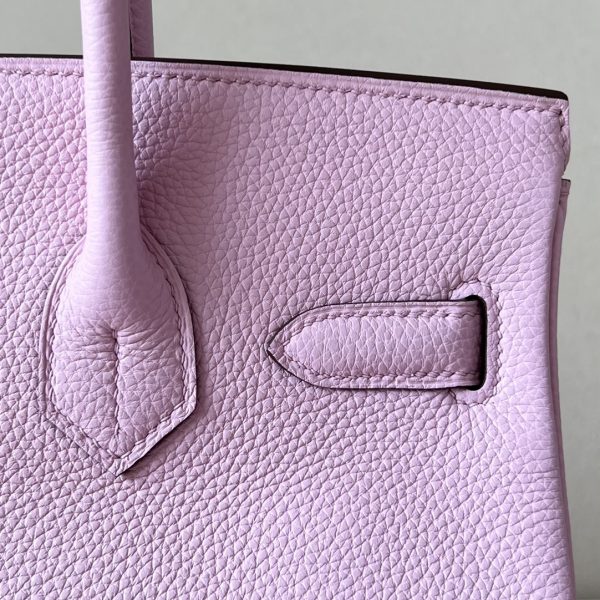 Birkin 30 Togo Mauve Sylvestre(X9) Palladium Hardware - Image 5