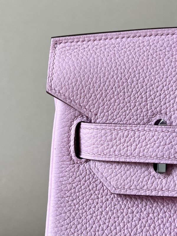 Birkin 30 Togo Mauve Sylvestre(X9) Palladium Hardware - Image 4
