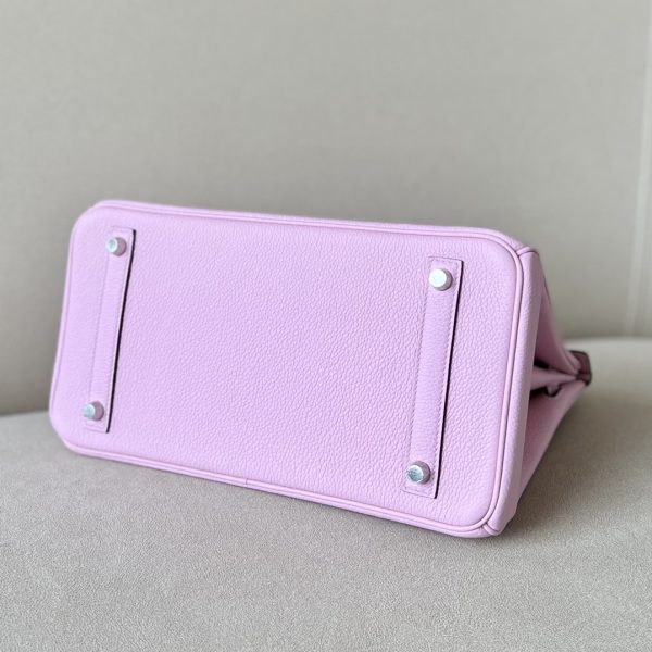 Birkin 30 Togo Mauve Sylvestre(X9) Palladium Hardware - Image 3