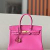 Birkin 30 Togo Rose Pourpre(L3) Gold Hardware