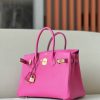 Birkin 30 Togo Rose Pourpre(L3) Gold Hardware - Image 8
