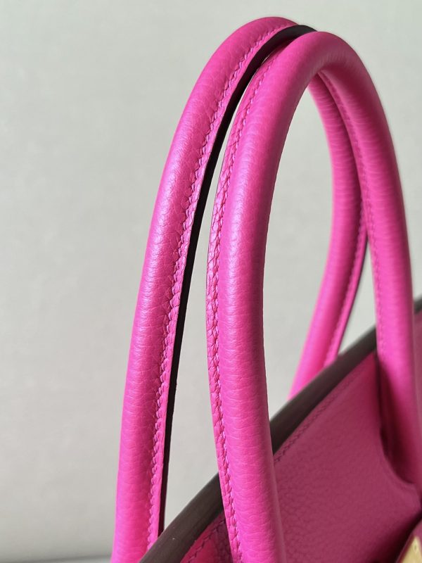 Birkin 30 Togo Rose Pourpre(L3) Gold Hardware - Image 7