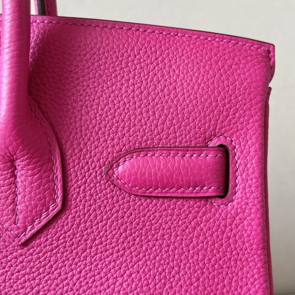 Birkin 30 Togo Rose Pourpre(L3) Gold Hardware - Image 6