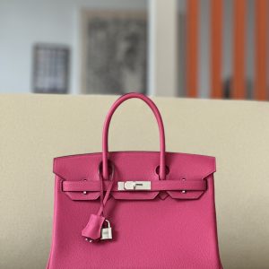 Birkin 30 Togo Rose Pourpre(L3) Palladium Hardware