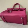 Birkin 30 Togo Rose Pourpre(L3) Palladium Hardware - Image 7