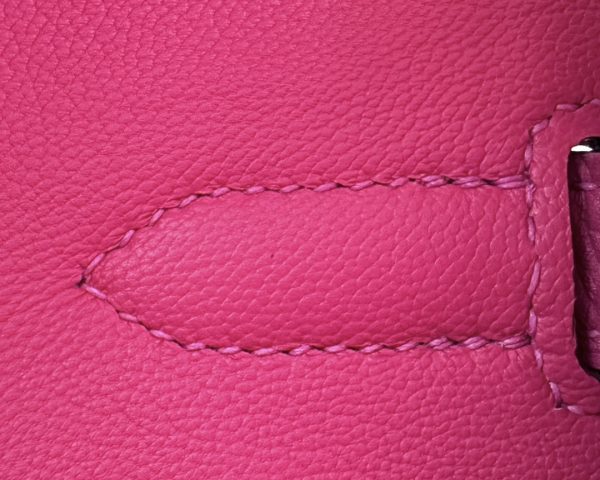 Birkin 30 Togo Rose Pourpre(L3) Palladium Hardware - Image 11