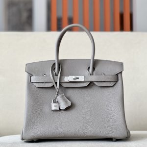 Birkin 30 Togo Gris Asphalte(M8) Palladium Hardware