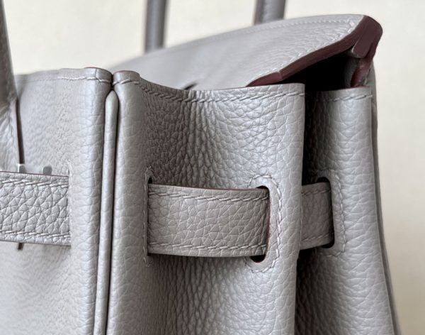 Birkin 30 Togo Gris Asphalte(M8) Palladium Hardware - Image 9