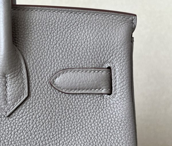 Birkin 30 Togo Gris Asphalte(M8) Palladium Hardware - Image 6