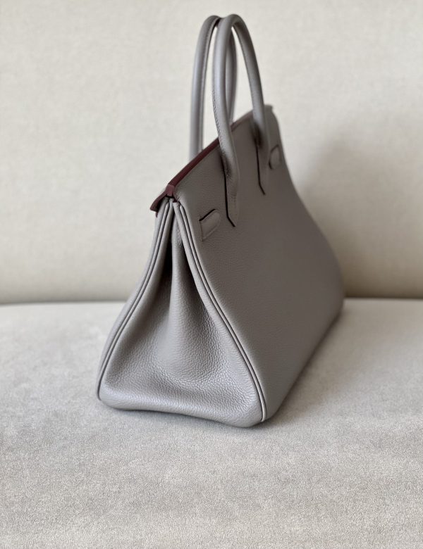 Birkin 30 Togo Gris Asphalte(M8) Palladium Hardware - Image 5
