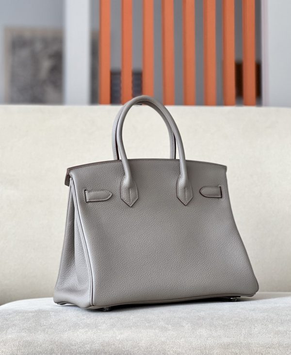 Birkin 30 Togo Gris Asphalte(M8) Palladium Hardware - Image 2