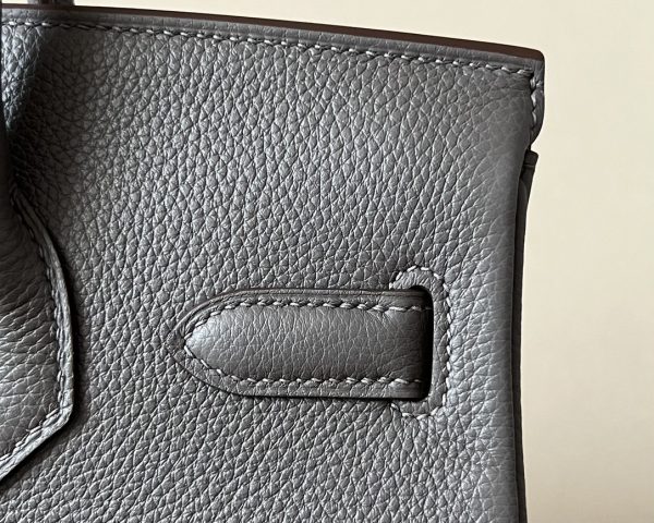 Birkin 30 Togo Etain (8F) Palladium Hardware - Image 8