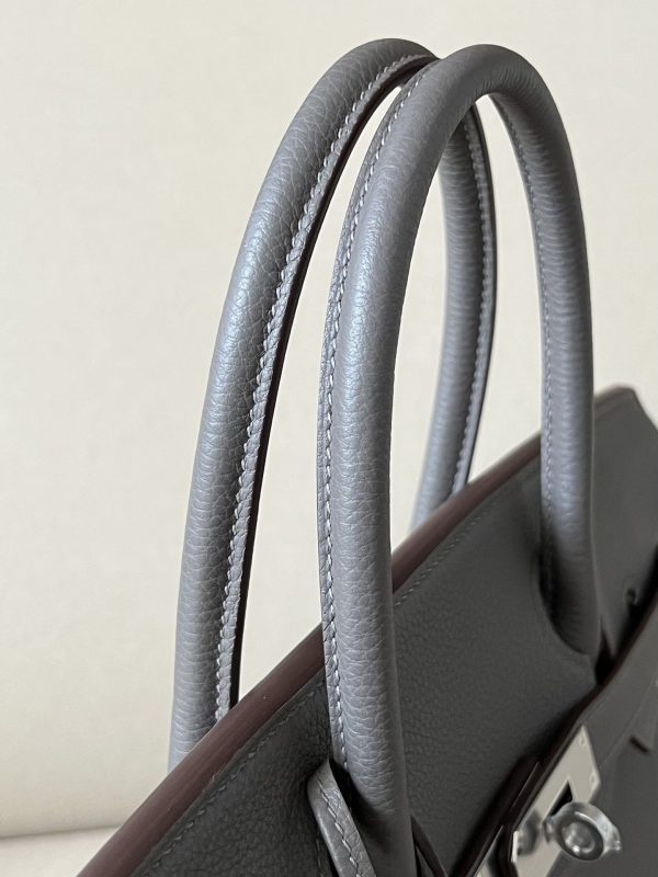 Birkin 30 Togo Etain (8F) Palladium Hardware - Image 6