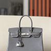 Birkin 30 Togo Etain (8F) Palladium Hardware