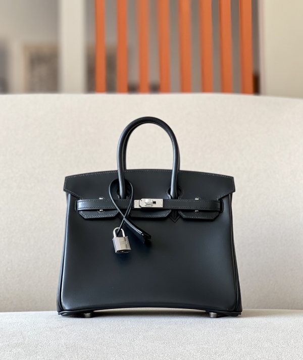 Birkin 25 Box Nior(89) Palladium Hardware