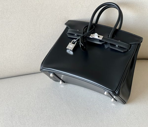 Birkin 25 Box Nior(89) Palladium Hardware - Image 3