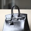 Birkin 35 Black Box Calf So Balck PVD Hardware - Image 10