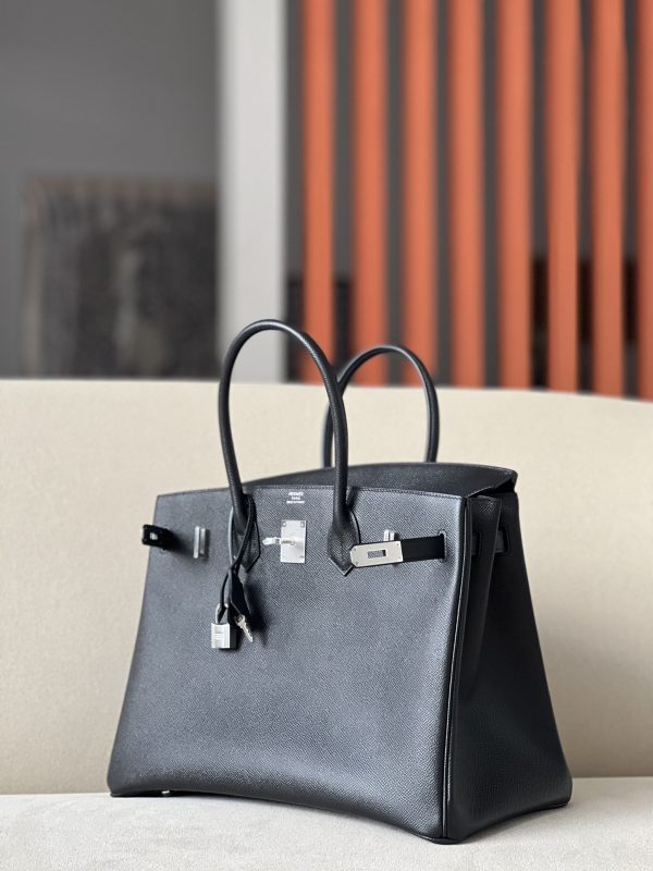 Birkin 35 Epsom Nior(89) Palladium Hardware - Image 10