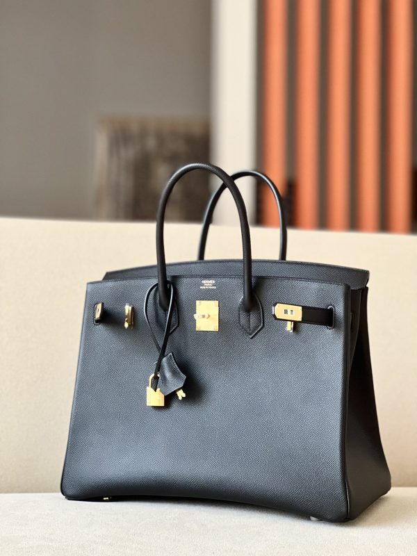 Birkin 35 Epsom Nior(89) Gold Hardware - Image 9