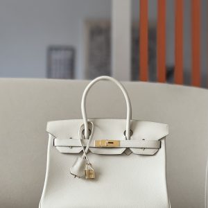Birkin 30 Epsom Craie(10) Gold Hardware