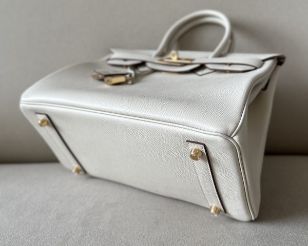 Birkin 30 Epsom Craie(10) Gold Hardware - Image 5