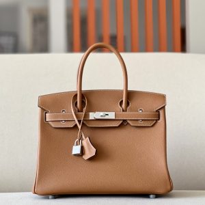 Birkin 30 Epsom Gold(37) Palladium Hardware