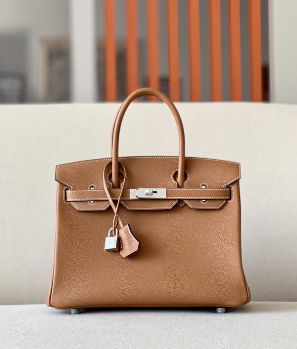 Birkin 30 Epsom Gold(37) Palladium Hardware