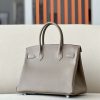 Birkin 30 Epsom Etoupe(18) Palladium Hardware - Image 8