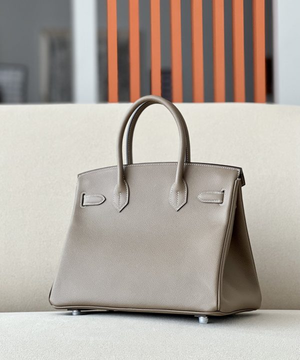 Birkin 30 Epsom Etoupe(18) Palladium Hardware - Image 8
