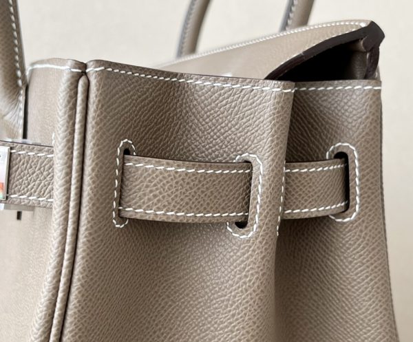 Birkin 30 Epsom Etoupe(18) Palladium Hardware - Image 7