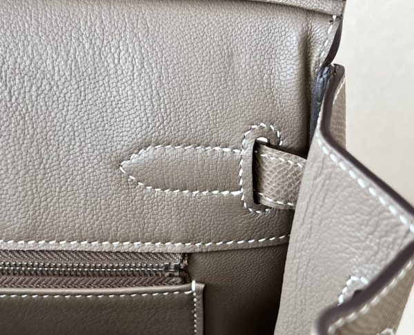 Birkin 30 Epsom Etoupe(18) Palladium Hardware - Image 6