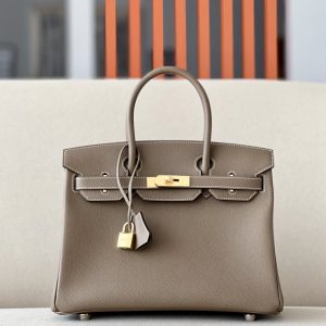 Birkin 30 Epsom Etoupe(18) Gold Hardware