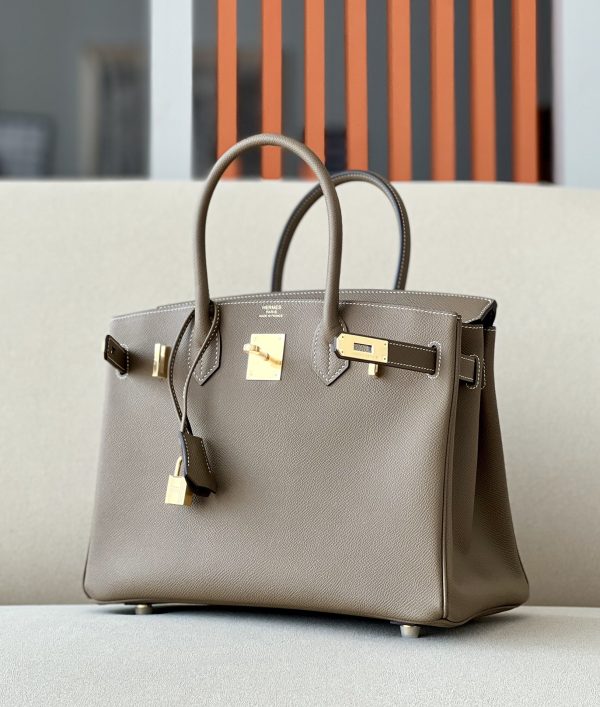 Birkin 30 Epsom Etoupe(18) Gold Hardware - Image 2