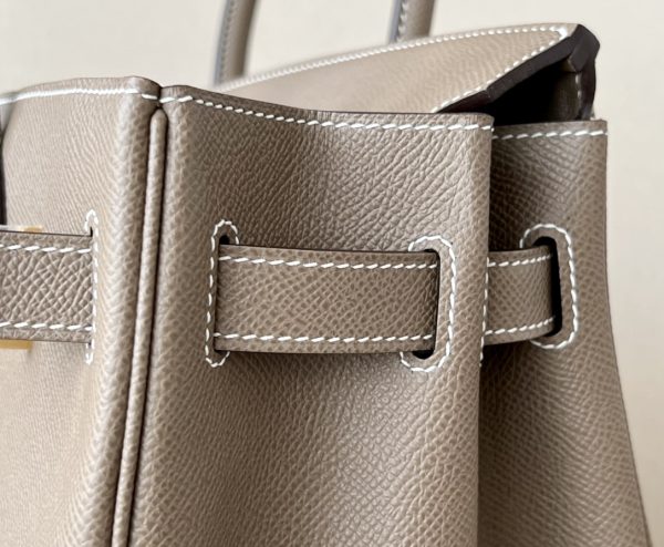 Birkin 30 Epsom Etoupe(18) Gold Hardware - Image 9