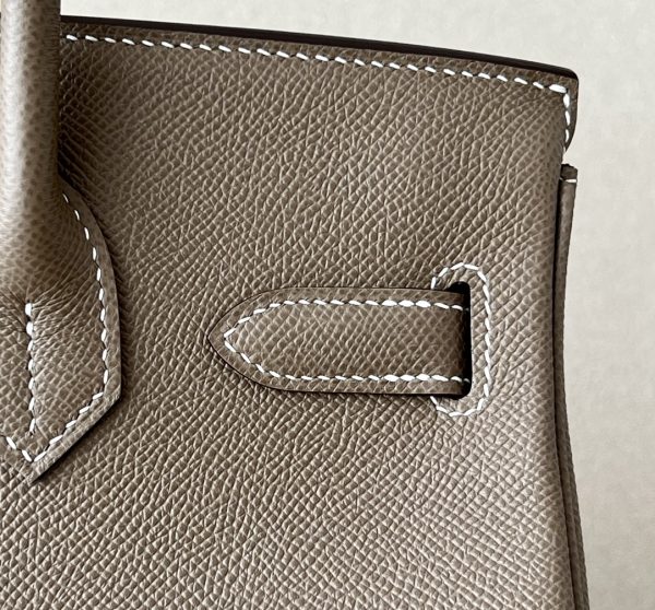 Birkin 30 Epsom Etoupe(18) Gold Hardware - Image 6