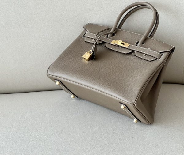 Birkin 30 Epsom Etoupe(18) Gold Hardware - Image 4