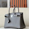 Birkin 30 Epsom Etain(8F) Palladium Hardware - Image 2